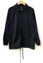 ニードルス Needles 19SS Side Line Coach Jacket トラックジャケット EJ195 ジャケット ロゴ ブラック Sサイズ 201MT-2051