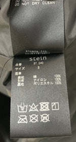 シュタイン stein OVERSIZED BACK NYLON SWEAT LS st.240 スウェット プリント ブラック Sサイズ 201MT-1626
