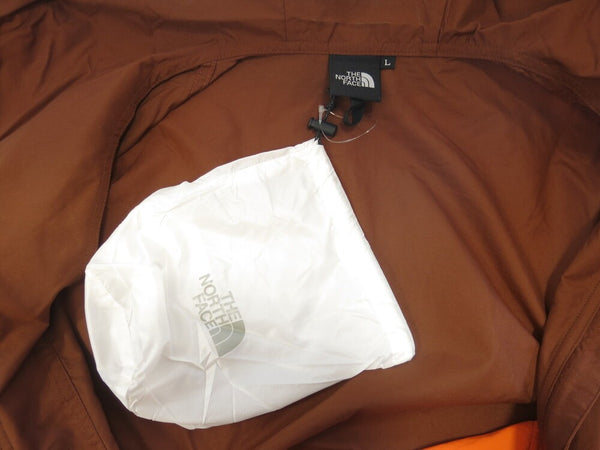 ノースフェイス THE NORTH FACE COMPACT JACKET コンパクトジャケット ウインドブレーカー マウンテンパーカー アウター 茶 オレンジ ブラウン FN フレームオレンジ タートルブラウン NP71830 ジャケット ロゴ ブラウン Lサイズ 101MT-165