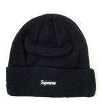 【中古】シュプリーム SUPREME ニューエラ NEW ERA S Logo Beanie 17AW Sロゴ ビーニー 帽子 メンズ帽子 ニット帽 刺繍 ブラック 201goods-139