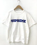 シュプリーム SUPREME 17SS カレッジロゴ Collegiate Logo Tee Tシャツ ロゴ ホワイト Sサイズ 201MT-745  | 古着通販のドンドンサガール