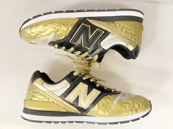 ニューバランス new balance CM996 FMG FRANCK MULLER GOLD フランク ミュラー ゴールド シューズ ブラック系 黒 ゴールド系 金  CM996 FMG メンズ靴 スニーカー ゴールド 28cm 101-shoes673