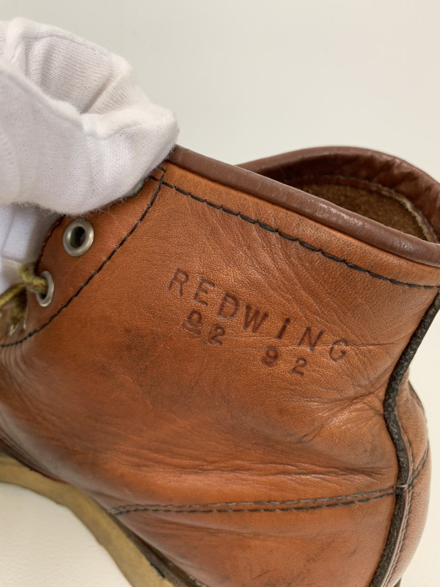 レッドウイング RED WING 875 初期 アイリッシュセッター Irish Setter 半円 犬タグ 92年 メンズ靴 ブーツ その他  ワンポイント ブラウン 201-shoes126