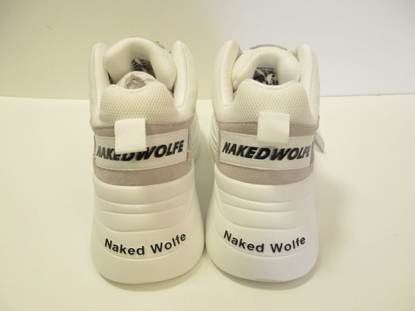 NAKED WOLFE ネイキッド ウルフ Track White トラック ホワイト スニーカー レディース 25cm nw1002-wht (SH-307)