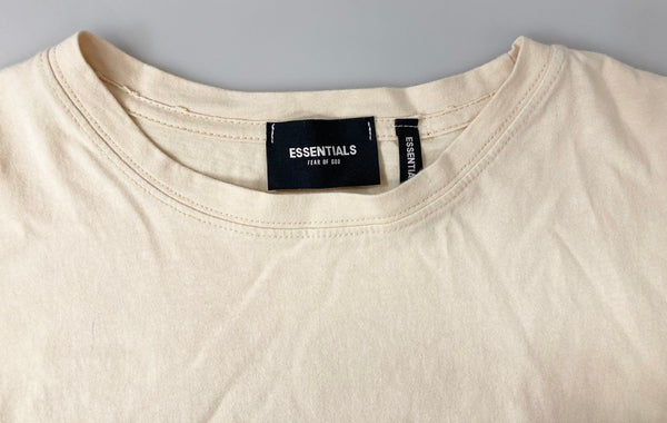 エフオージーエッセンシャルズ FOG ESSENTIALS Tシャツ 半袖 トップス クルーネック ワンポイント ロゴ 星 バックプリント ベージュ系  Tシャツ プリント ベージュ Mサイズ 101MT-831