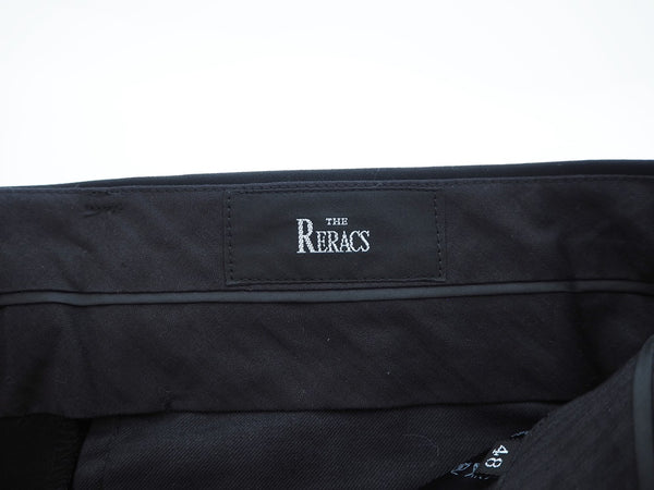 ロンハーマン Ron Herman ザ リラクス THE RERACS サイドテープ スラックス パンツ ボトムス サイズ48 黒  スラックス ライン ブラック 101MB-184