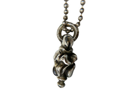 クロムハーツ CHROME HEARTS CHARM 3LT SWIVEL リップアンドタン リップ＆タン スイベル チャーム ボールチェーンネックレス メンズアクセサリー アイテム_アクセサリー シルバー 101goods-80