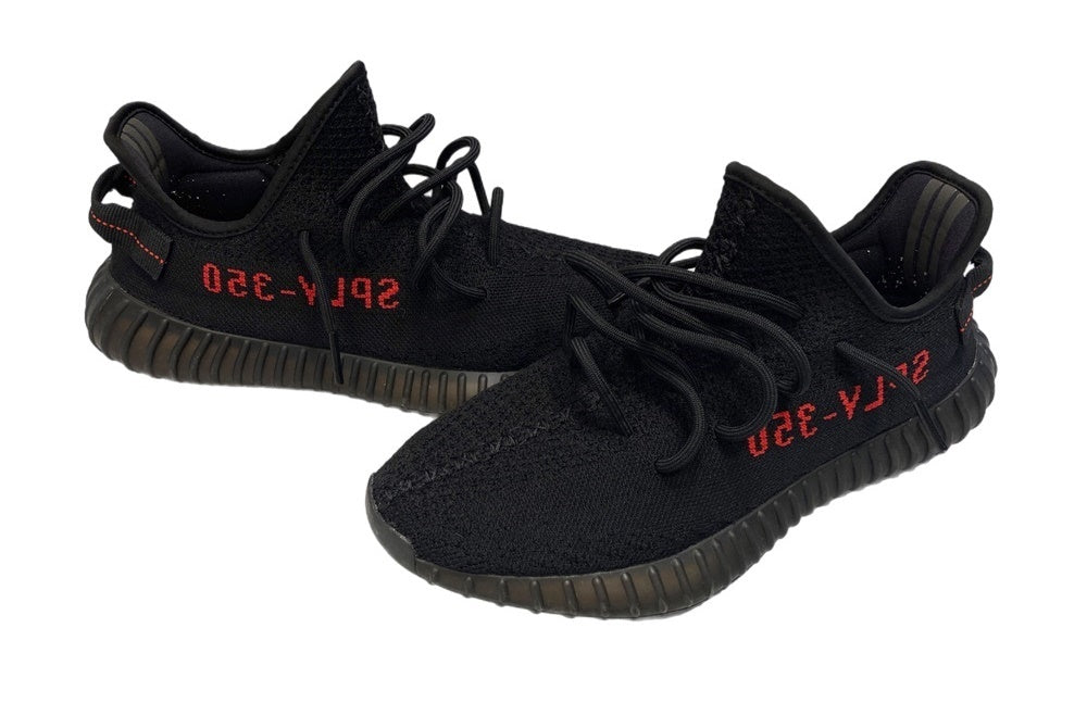 アディダス Adidas × Kanye West Yeezy Boost 350 V2 Core BLACK/RED イージー ブースト カニエ ウエスト 黒 CP9652 メンズ靴 スニーカー ブラック 27.5cm 101-shoes1442