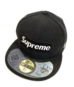 【中古】シュプリーム SUPREME Gore Tex Box Logo New Era ゴアテックス ボックスロゴ ニューエラ 帽子 メンズ帽子 キャップ ロゴ ブラック 201goods-119