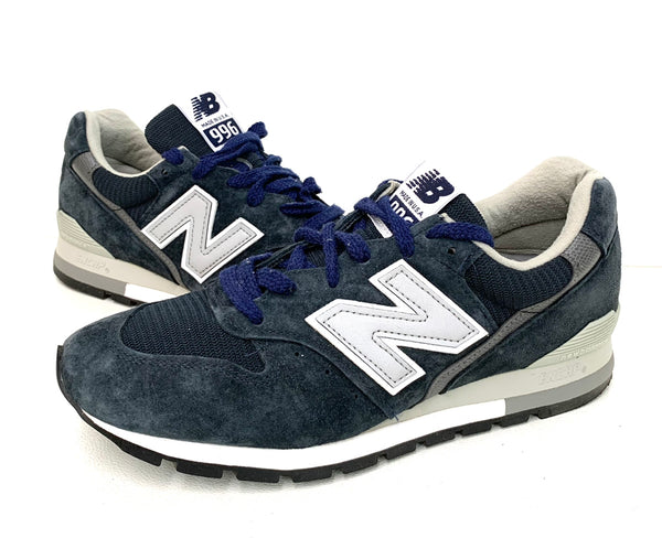 ニューバランス new balance スエード Dワイズ USA製 紺 M996NAV メンズ靴 スニーカー ロゴ ネイビー 201-shoes224