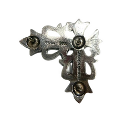 クロムハーツ CHROME HEARTS PIN FLRLCRNR-LG スティックピン フローラルクロスコーナー ラージ ブローチ ブローチ ピンズ バッジ ピンバッジ メンズアクセサリー 2133-304-4012-9100 アイテム_アクセサリー シルバー 101goods-77