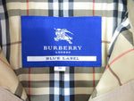 BURBERRY BLUE LABEL バーバリー ブルーレーベル ウエスト ギャザー トレンチコート コート 上着 ベージュ レディース サイズ38 FRF13-626-50  (TP-851)