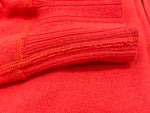 ア ベイシング エイプ A BATHING APE BAPE logo フルジップ パーカー BAPE full zip hoodie ワッペン 刺繍 レッド系 赤 Made in JAPAN 日本製  XL パーカ ロゴ レッド LLサイズ 101MT-1433