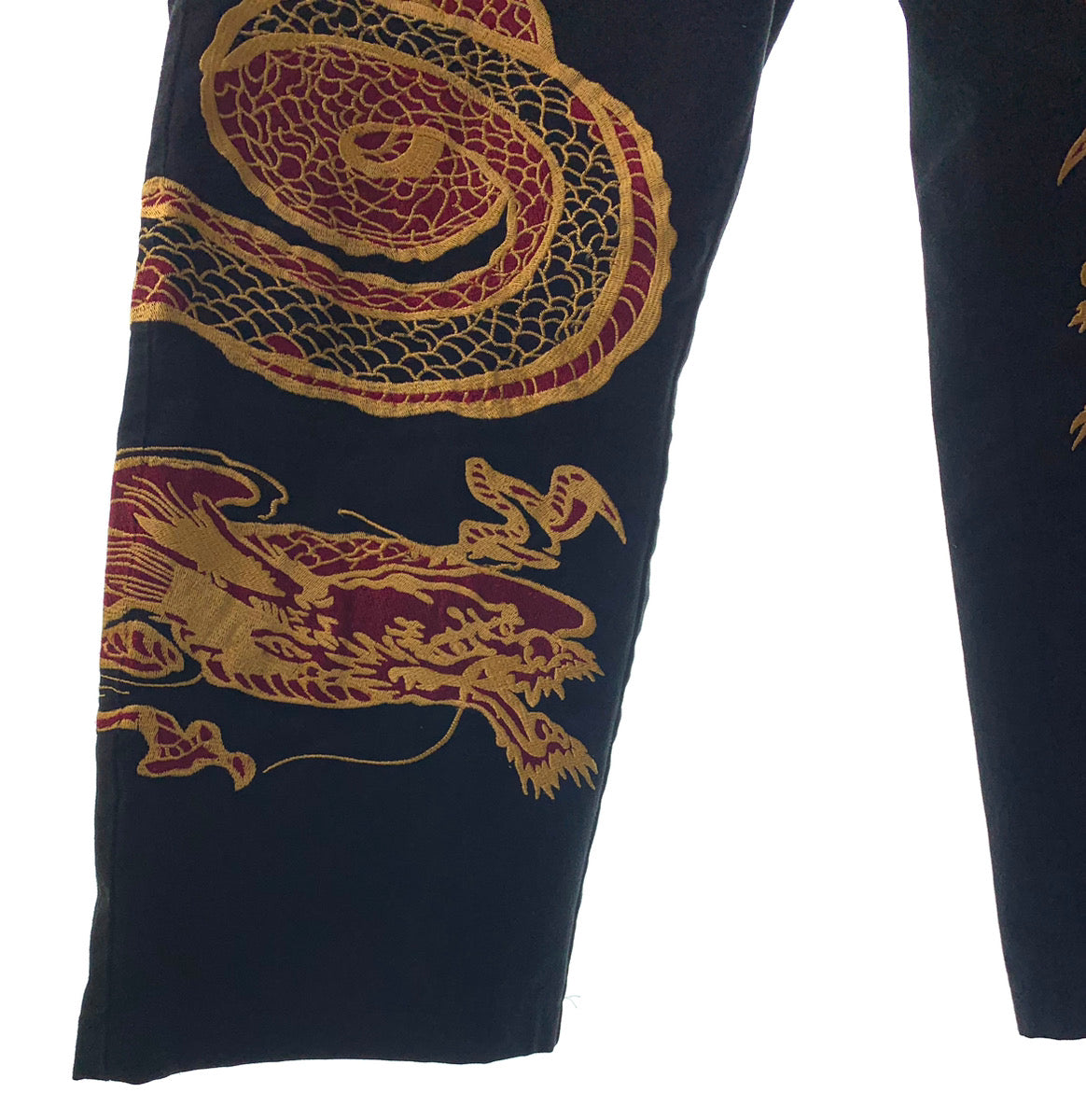 シュプリーム SUPREME 18AW dragon work pants 龍刺繍 ボトムスその他 ...