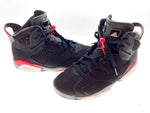 ジョーダン JORDAN AIR JORDAN 6 RETRO BLACK/INFRARED エア ジョーダン 6 レトロ インフラレッド ブラック系 黒 シューズ 384664-060 メンズ靴 スニーカー ブラック 26.5cm 101-shoes816