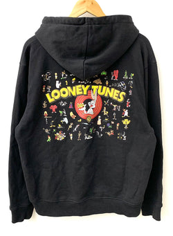 キス KITH X ルーニーテューンズ LOONEY THAT'S ALL FOLKS HOODIE パーカ キャラクター ブラック Lサイズ 201MT-1637