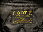 クーティー COOTIE 1st Place Jacket Black×Black 1st. 黒 スタジャン レザー Made in JAPAN ジャケット ロゴ ブラック Sサイズ 101MT-1970