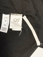 オフホワイト OFF WHITE Off-White 半袖 クルーネック トップス ブラック系 黒  OMAA038S21JER003 Tシャツ プリント ブラック Sサイズ 101MT-1660