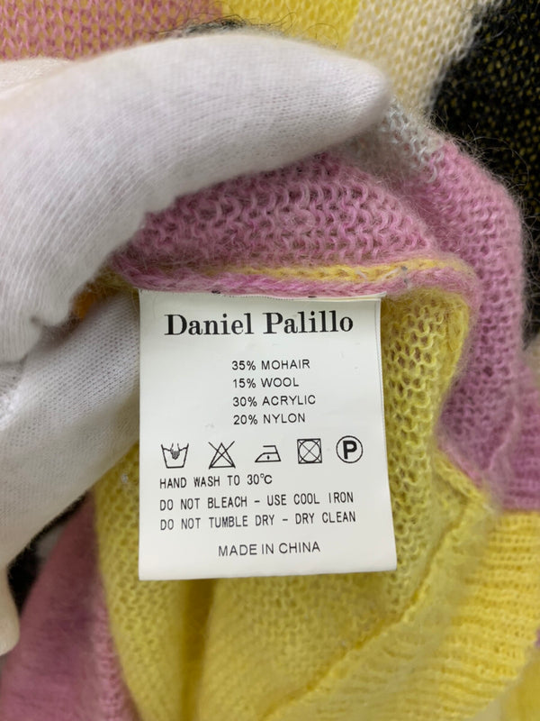 ダニエルパリッロ Daniel Palillo UNISEX KNITWEAR EYE KNIT SWEATER  セーター キャラクター イエロー Mサイズ 201MT-203