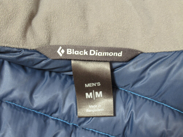 Black Diamond × PERTEX QUANTUM ブラックダイアモンド ダウン ジャケット アウトドア ブルー メンズ