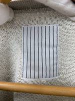 ストライプフォークリエイティブ StripesForCreative クルーネック トレーナー プルオーバー 日本製 スウェット 刺繍 グレー LLサイズ 201MT-665