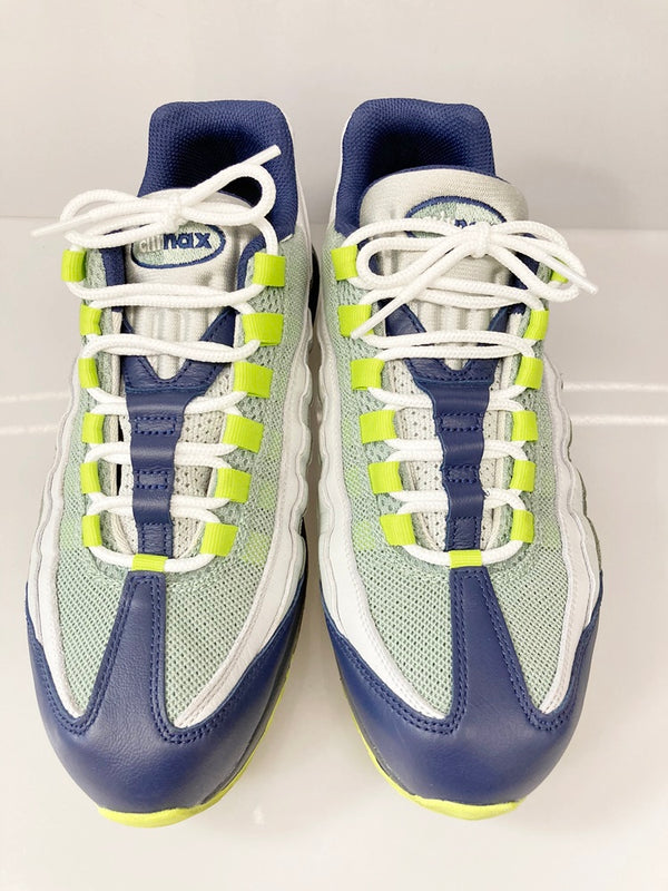 ナイキ NIKE AIR MAX 95 NIKE ID BY YOU エア マックス グリーン系 緑 グレー系 シューズ  314350-998 メンズ靴 スニーカー グリーン 27.5cm 101-shoes808