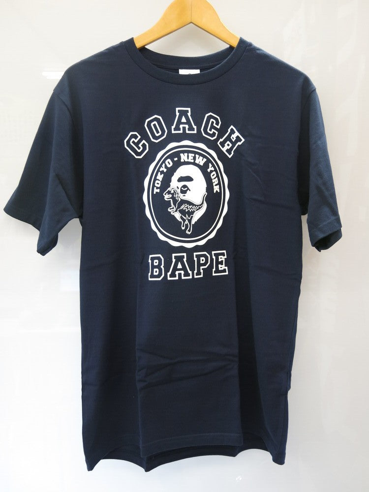 BAPE COACH Tシャツ　ブラック　Lサイズ