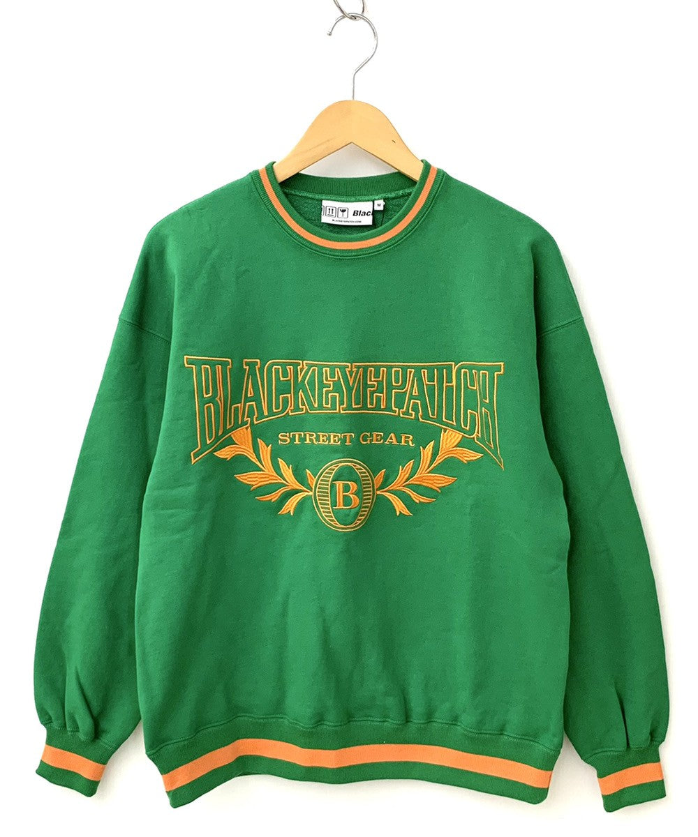 ブラックアイパッチ BlackEyePatch COLLEGE CREW SWEAT プルオーバー