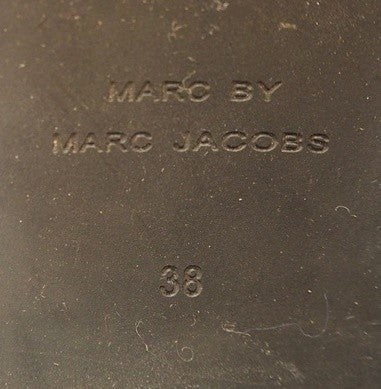 マークバイ マークジェイコブス Marc by Marc Jacobs チャンキーヒールブーツ アンクルブーツ キルティング 太ヒール 黒 サイズ38 レディース靴 ブーツ その他 ブラック 101-shoes273
