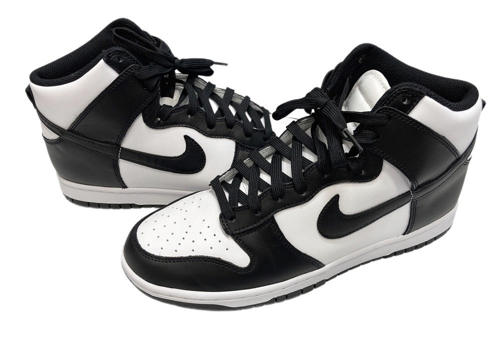 ナイキ NIKE DUNK HI RETRO ダンク ハイ レトロ 黒 白 DD1399-105 メンズ靴 スニーカー ブラック 28.5cm  101-shoes1361