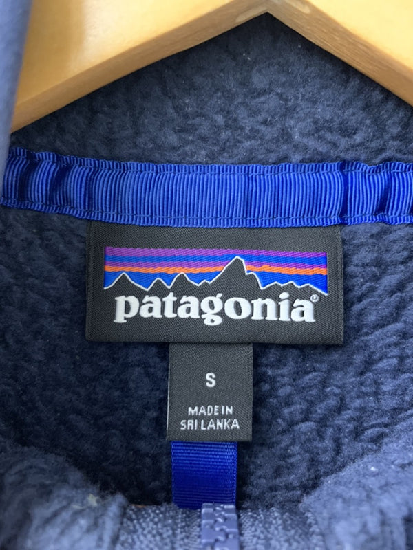 パタゴニア PATAGONIA レトロパイルジャケット フリース ジップアップ ブルゾン STY22801 ジャケット ワンポイント ネイビー Sサイズ 201MT-312