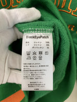 ブラックアイパッチ BlackEyePatch COLLEGE CREW SWEAT プルオーバー トレーナー BEPSS20TP12 スウェット 刺繍 グリーン Mサイズ 201MT-794