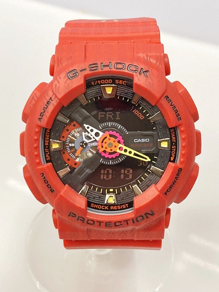 ジーショック G-SHOCK The Savage Five シリーズ メンズ レッド 赤 GA