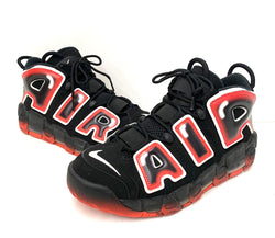 ナイキ NIKE エア モア アップテンポ 96 AIR MORE UPTEMPO 96 ブラック × レッド CJ6129-001 メンズ靴 スニーカー ロゴ ブラック 201-shoes345