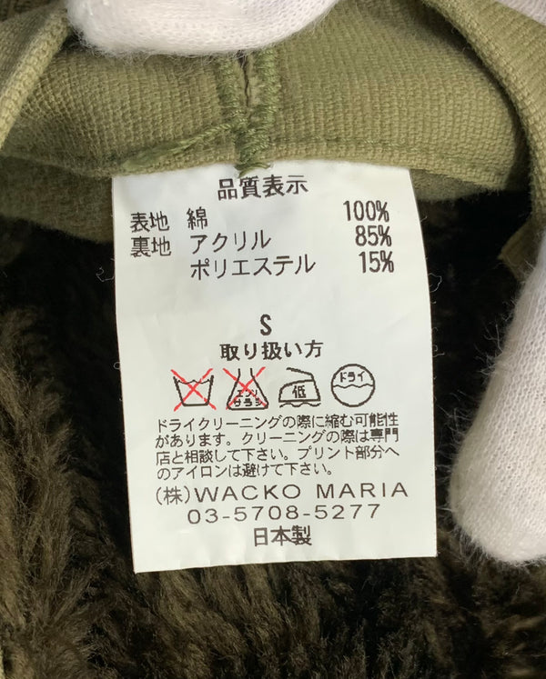ワコマリア WACKO MARIA GUILTY PARTIES デッキジャケット N-1 日本製 ジャケット ロゴ カーキ Sサイズ 201MT-1362