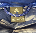 モンベル mont-bell スペリオダウンジャケット ロイヤルブルー ダウン フェザー ワンポイント 刺繍ロゴ 青 アウター 1101466 ジャケット ロゴ ブルー Mサイズ 101MT-303