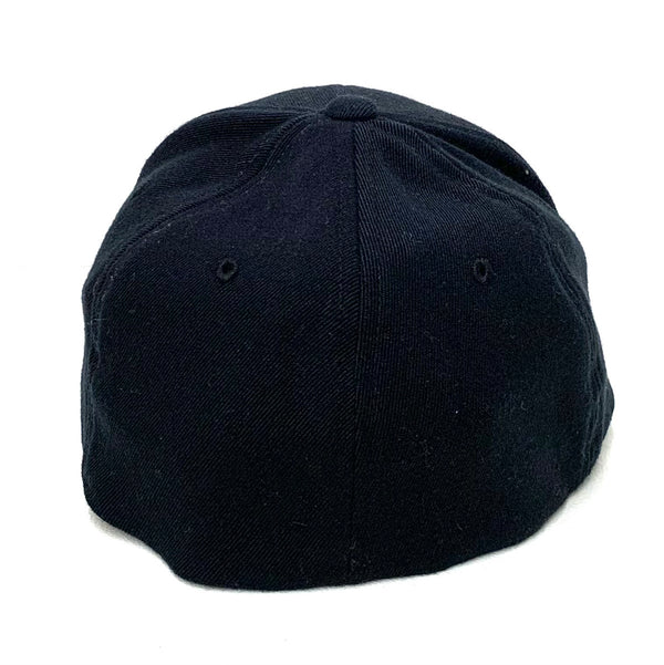 【中古】"アベイシングエイプ  A BATHING APE  ベイプ BAPE 初期 FLEXFIT 帽子 メンズ帽子 キャップ ロゴ ブラック "201goods-164