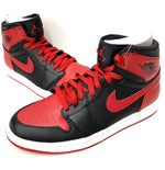 ナイキ NIKE エアジョーダン1 AIR JORDAN 1 RETRO HIGH "DMP BULLS" 赤黒 DMPパック Bred 09年製 332550-061 メンズ靴 スニーカー ロゴ レッド 201-shoes405