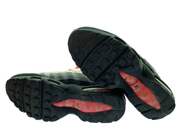 ナイキ NIKE  エア マックス 95 AIR MAX 95 WHITE/SOLAR RED-NEUTRAL GREY 609048-106 メンズ靴 スニーカー ロゴ マルチカラー 28cm 201-shoes636