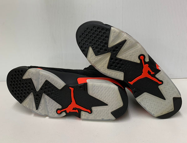 ナイキ NIKE エアジョーダン6 OG  AIR JORDAN 6 RETRO OG BLACK INFRARED 384664-060 メンズ靴 スニーカー ロゴ ブラック 201-shoes560