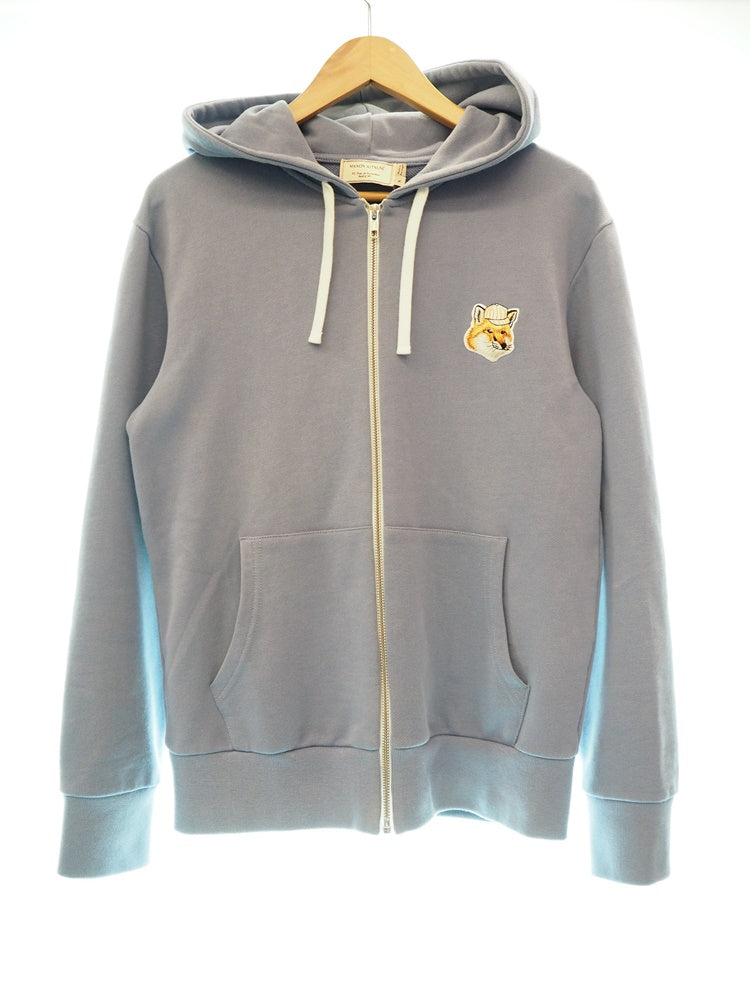 メゾンキツネ Maison Kitsune フォックスワッペン ZIP HOODIE キツネ