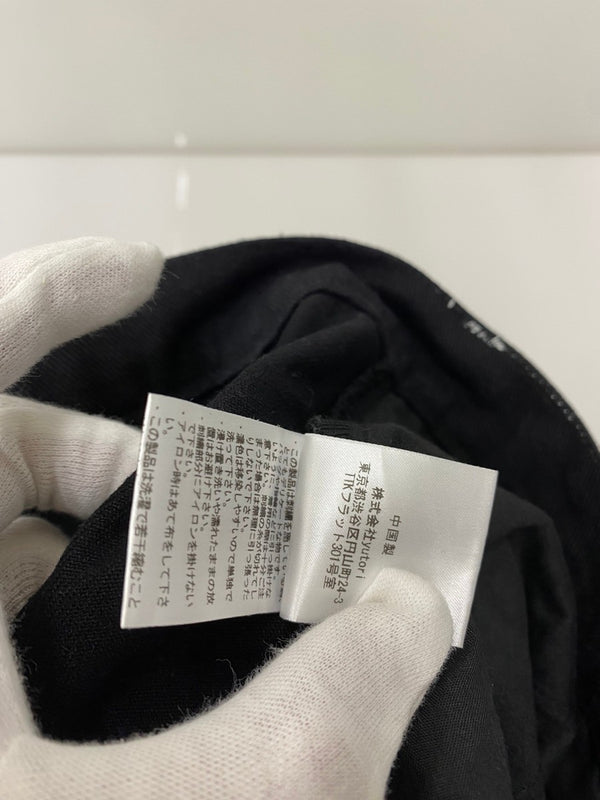 センチメーター centimeter ロゴワッペン デニムカーゴパンツ CM1116 カーゴパンツ 刺繍 ブラック Lサイズ 201MB-554