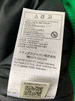 アディダス adidas スタジャン  トレフォイル ジャケット ロゴ グリーン 201MT-2187