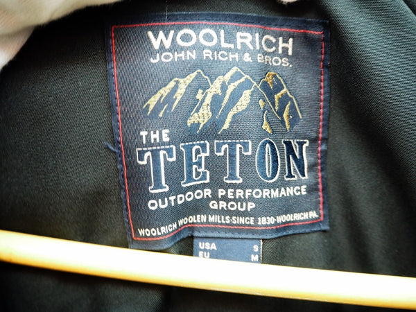 ウールリッチ WOOLRICH TETON ダウンジャケット アウター 上着 ジャケット メンズ サイズUS:S 1602320 ジャケット 無地 ブラック Sサイズ 101MT-733