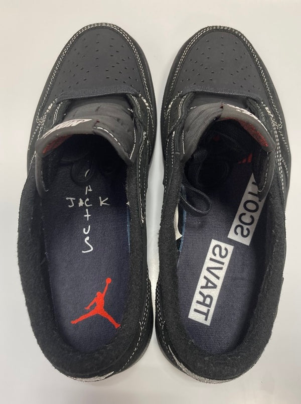 ジョーダン JORDAN Travis Scott × Nike Air Jordan 1 Low OG "Black Phantom" AJ1 トラヴィス・スコット × ナイキ エア ジョーダン１ ロー OG ブラックファントム 黒 メンズ靴 スニーカー ブラック 26.5cm 101-shoes991