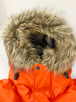 ノースフェイス THE NORTH FACE Antarctica Parka アンタークティカパーカ ダウンジャケット アウター ゴアテックス GORE-TEX オレンジ系 刺繍ロゴ ND91807 ジャケット ロゴ オレンジ Sサイズ 101MT-1305