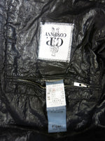 C.P.COMPANY シーピーカンパニー ジャケット ゴーグル付き ジップ ブラック タグ付き 無地 サイズ50 メンズ CPU0612 001014 (TP-780)