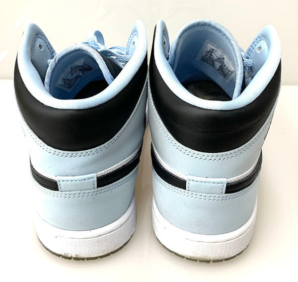 ナイキ NIKE  1 Mid Ice Blue Nubuck DV1308-104 メンズ靴 スニーカー ロゴ ブルー 28cm 201-shoes657