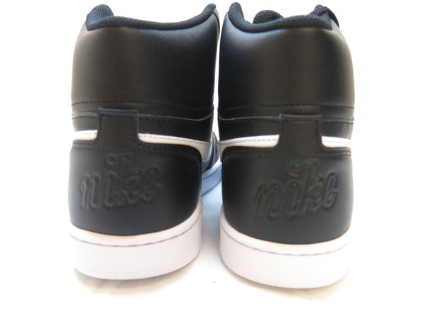 NIKE ナイキ エバノン EBERNON ミッド MID SL AQ1772-001 26cm 黒 ブラック ブラック×ホワイト 靴 スニーカー シューズ メンズ