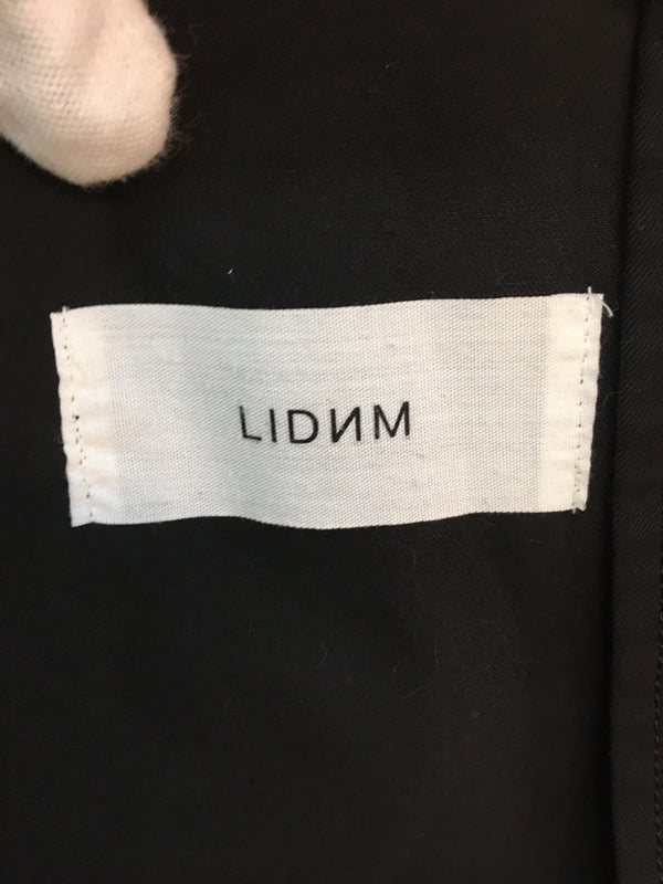 LIDNM リドム テーラードジャケット ブラック　サイズM　L18AW-152